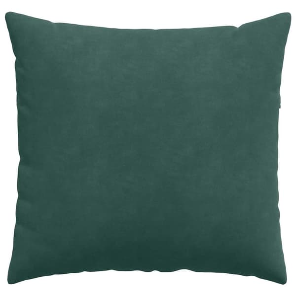 Sofakuddar 2 pcs Mörkgrön 50 x 50 cm Kordread tyg