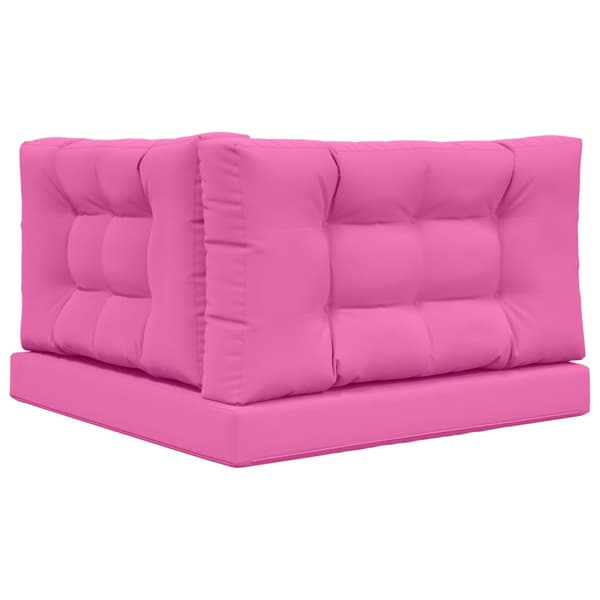 Utomhus Soffa Kudde 3 pcs Rosa Polyester