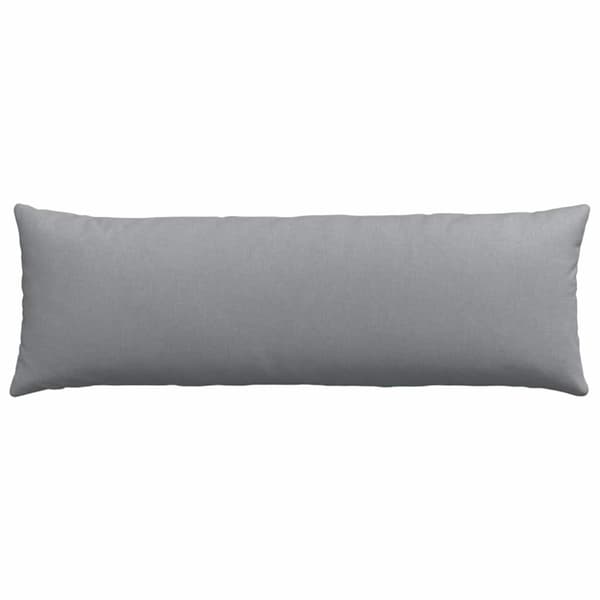 Sofakuddar 2 pcs Ljusgrå 120 x 40 cm tyg
