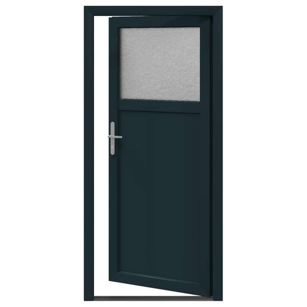 Sidentré Dörr Antracit 98 x 198 cm PVC