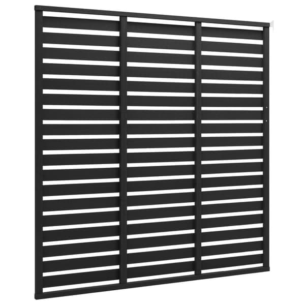 Staketpanel WPC 180x180 cm svart