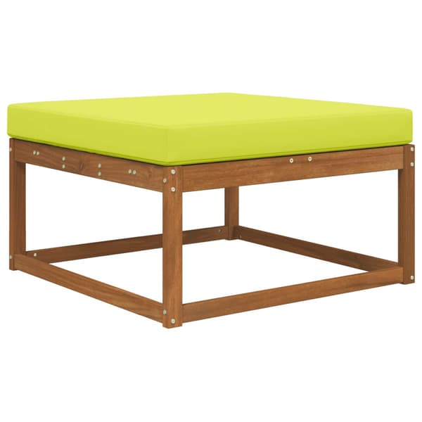 Utomhus Soffa Kudde Grön 80 x 80 x 8 cm Polyester