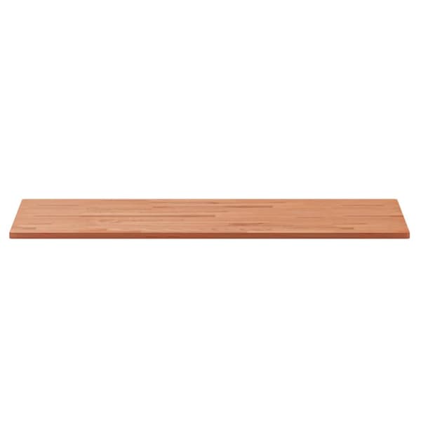 Bordsskiva 100x50x1,5 cm rektangulär massivt bokträ