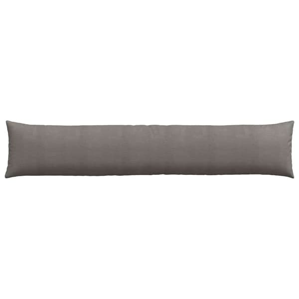 Sofakuddar 2 pcs Ljusgrå 200 x 40 cm Kordread tyg