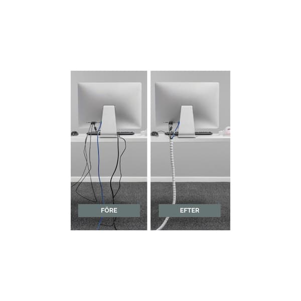 Kabelsamlare FELLOWES CableZip vit