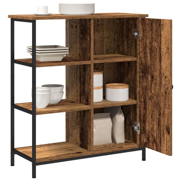 Sideboard Gammalt trä 70 x 30 x 80 cm