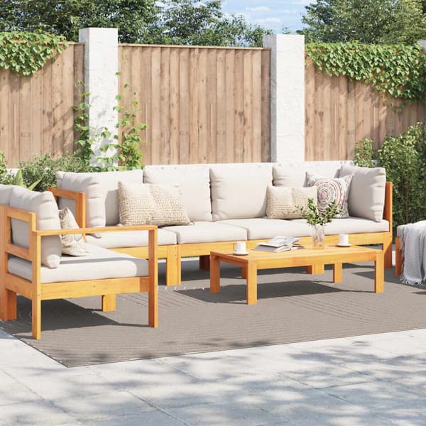 Områdesmattor Rektangulär PALMERAS Beige 280 x 200 cm Polyester