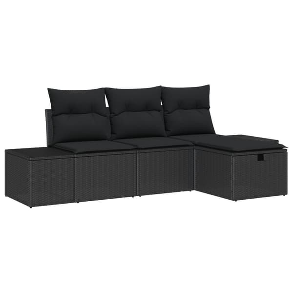 Soffset med kudde 4 pcs konstrotting