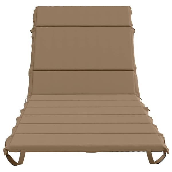 Solstol Kudde GEMERT 100% Polyester Taupe 200 x 80 x 3 cm