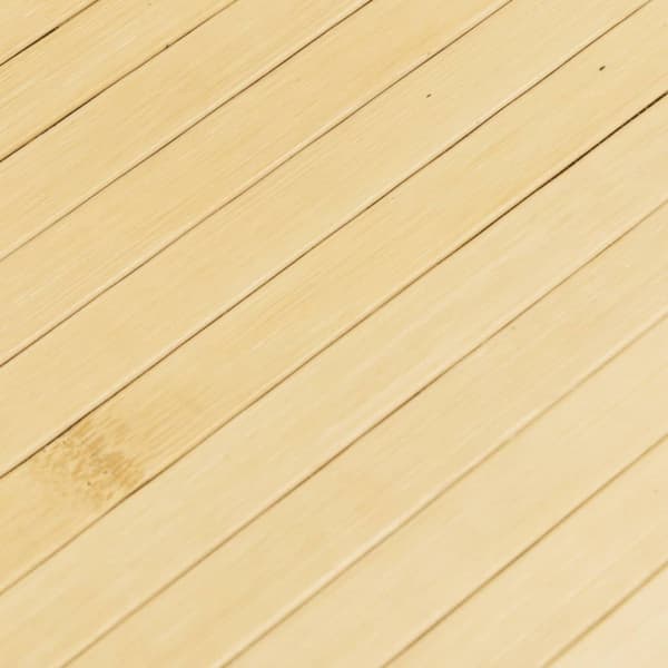 Matta rektangulär ljus naturlig 70x400 cm bambu