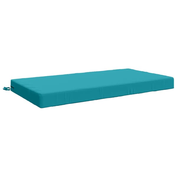 Sittkudde SOEST 100% Polyester Turkos 120 x 60 x 10 cm