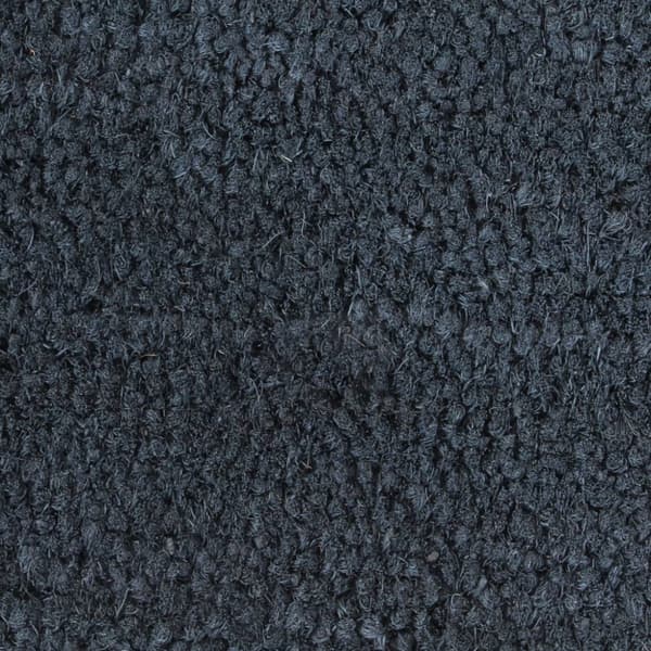 Dörrmatta mörkgrå 100x200 cm tuftad kokos