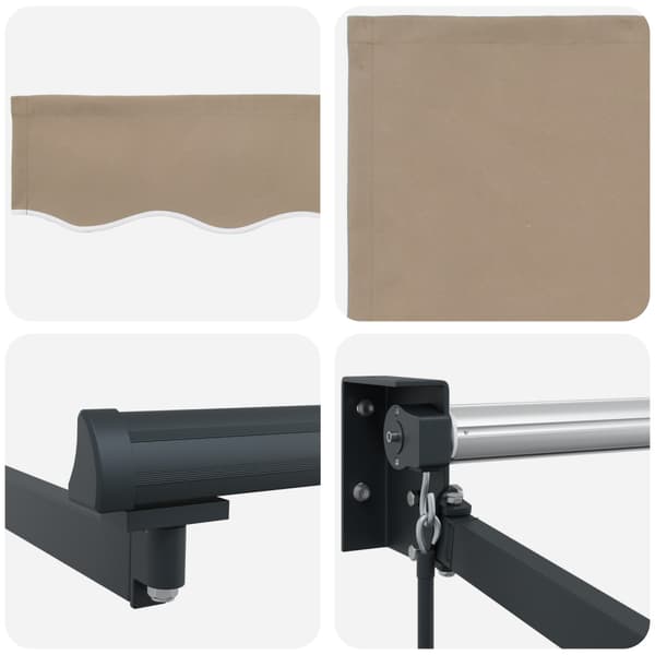 Markis Beige 300 x 250 x 165 cm Polyester