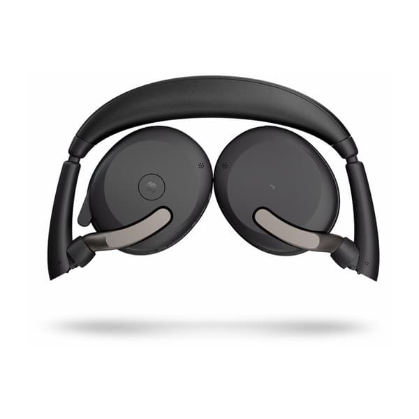 Jabra Evolve2 65 Flex MS Stereo - headset - USB-A - med trådlös laddningsplatta