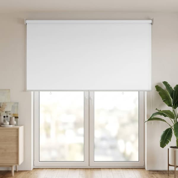 Rullgardin UV-skydd Vit 100 x 230 cm Polyester