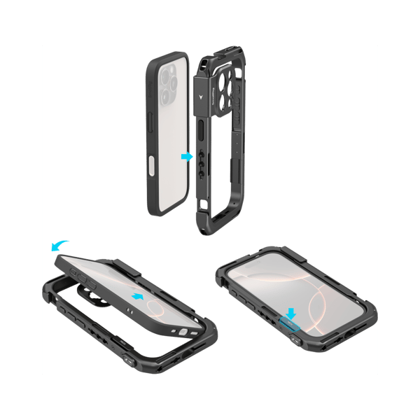 SmallRig 5006 Mobile Video Cage Basic Edition for iPhone 16 Pro Max