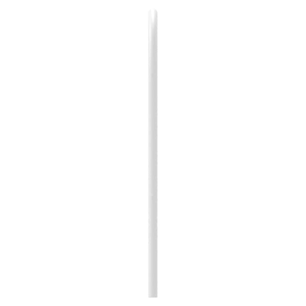 Ersättningsgavel metall vit 200 cm