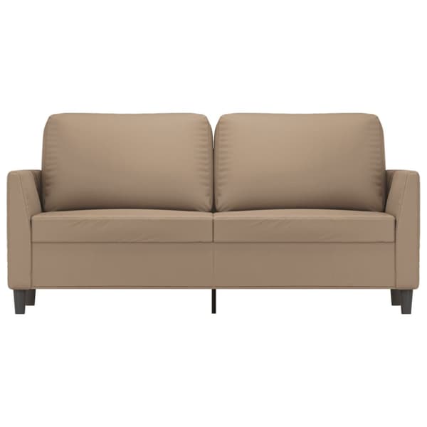 2-sitssoffa cappuccino 140 cm konstläder
