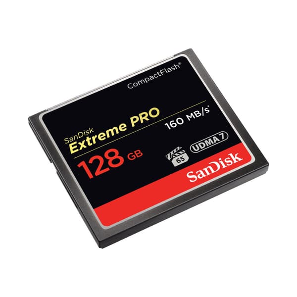 SanDisk Extreme PRO - flash-minneskort - 128 GB - CompactFlash