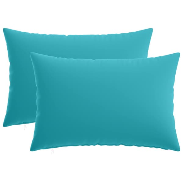 Kuddöverdrag 2 st HEERLEN Turkos 50 x 80 cm Polyester