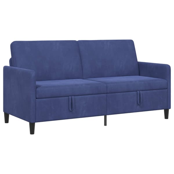 Soffa med förvaring Polisblå 172 x 78 x 87 cm Polyester