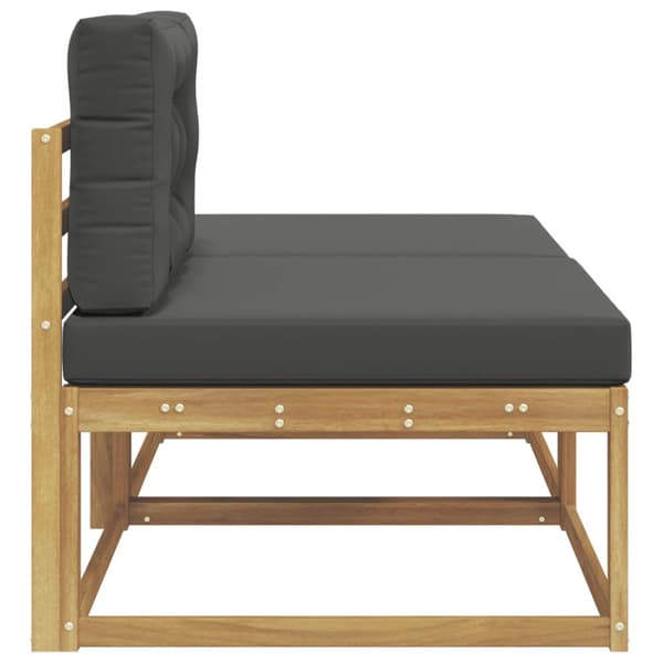 2 Stycke Utomhuspall Polyester Vit