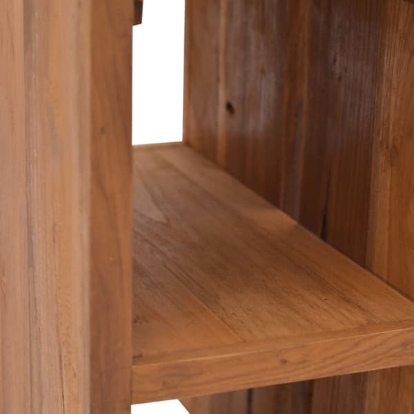 Sängbord 20x35x50 cm massiv teak