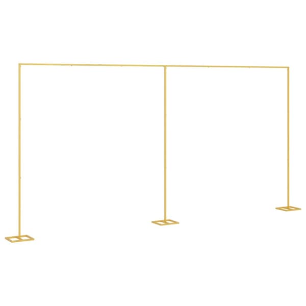 Bröllopsbåge Guld 657 x 35 x 300 cm Stål