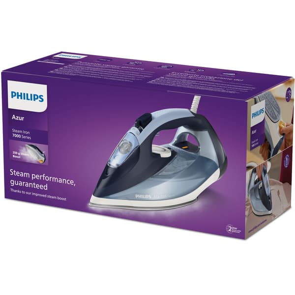 Philips 7000 series DST7020/20 HV Ångstrykjärn lourosblå/bomullsblå