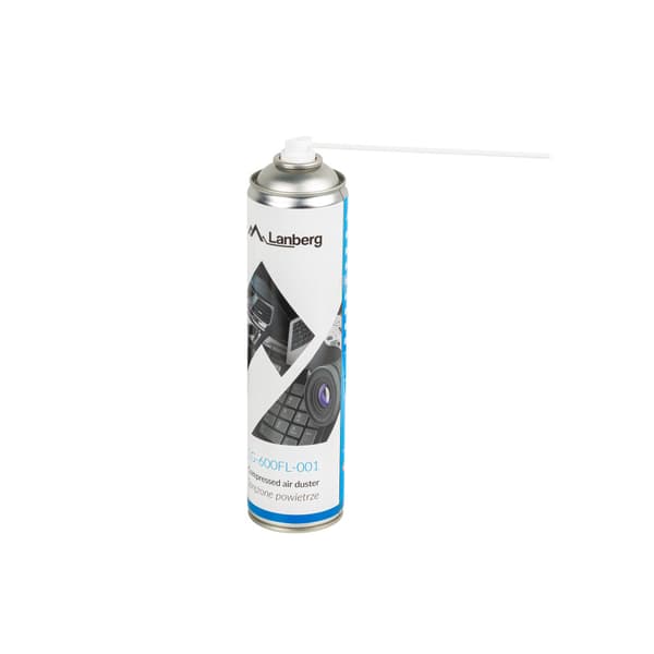 Lanberg CG-600FL-001 tryckluftsspray 600 ml
