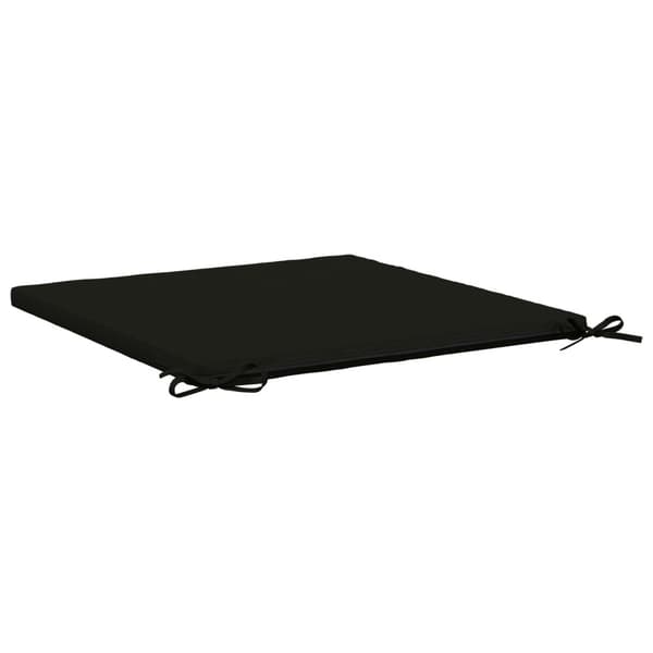 1-delad Sittdyna SOEST 100% Polyester Svart 60 x 60 x 3 cm