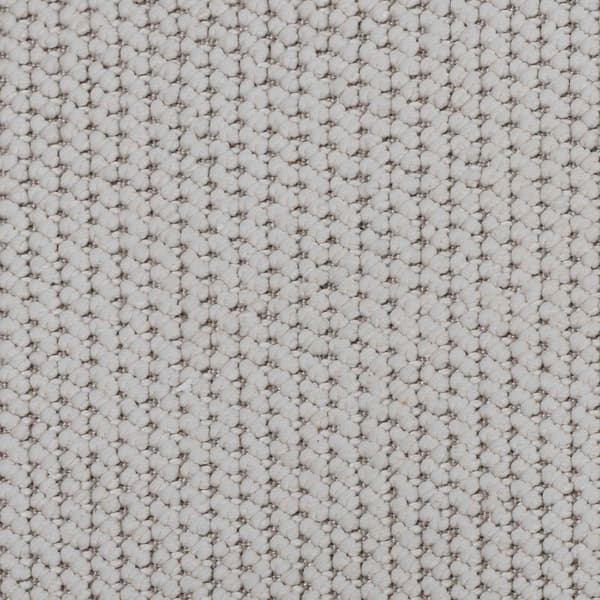 Områdesmattor Rektangulär LUGO Kräm 200 x 80 cm Polyester
