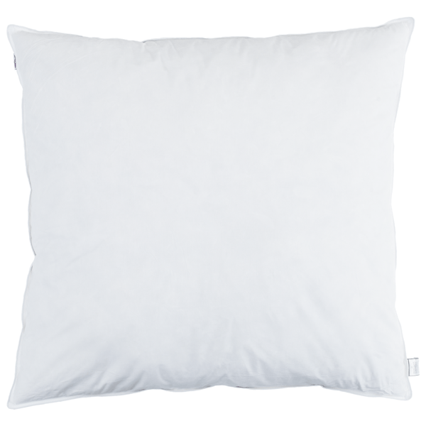 Kudde med kudde 2 pcs Vit 65 x 65 cm Fjäder