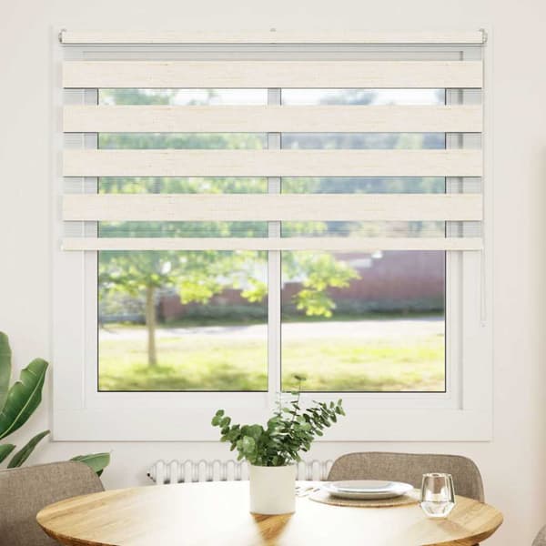 Rullgardin zebra 145x100 cm tyg bredd 140,9 cm polyester