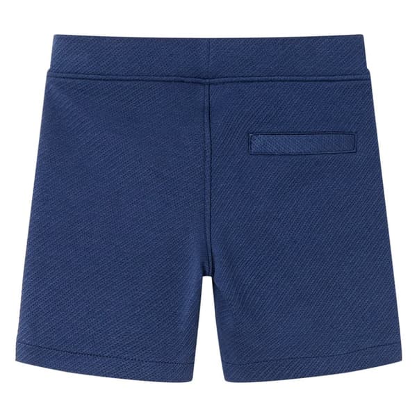 Barnshorts med snöre mörkblå 104