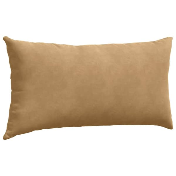 Sofakuddar 2 pcs Brun 80 x 40 cm Kordread tyg
