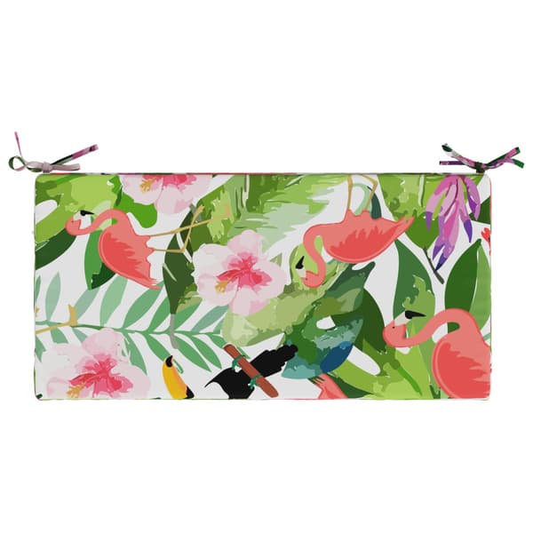 Bänk kudde SOEST 100% Polyester Flerfärgsdesign 80 x 40 x 8 cm