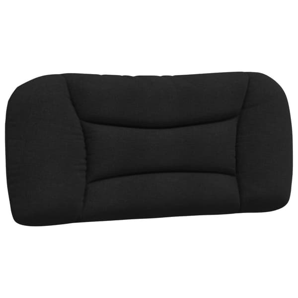Bed with Mattress "Hvar" Black 90x200 cm Fabric