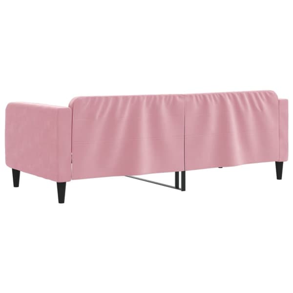 Dagbädd rosa 100x200 cm sammet