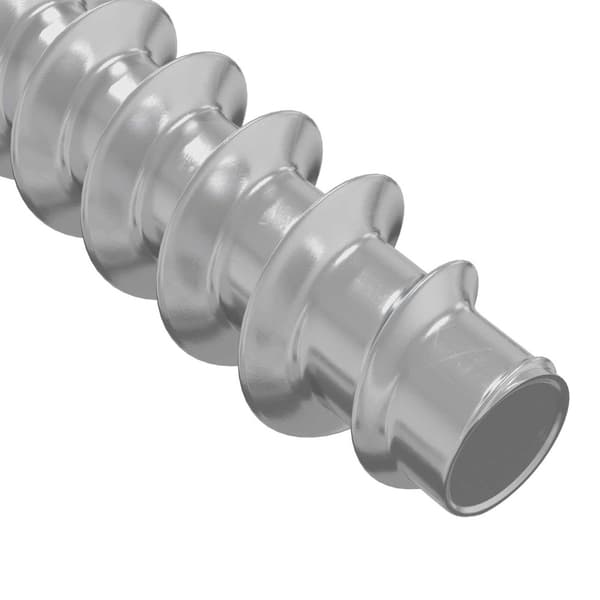 Konfirmationsskruvar 12 pcs Silver Ø7 x 50 mm Metall