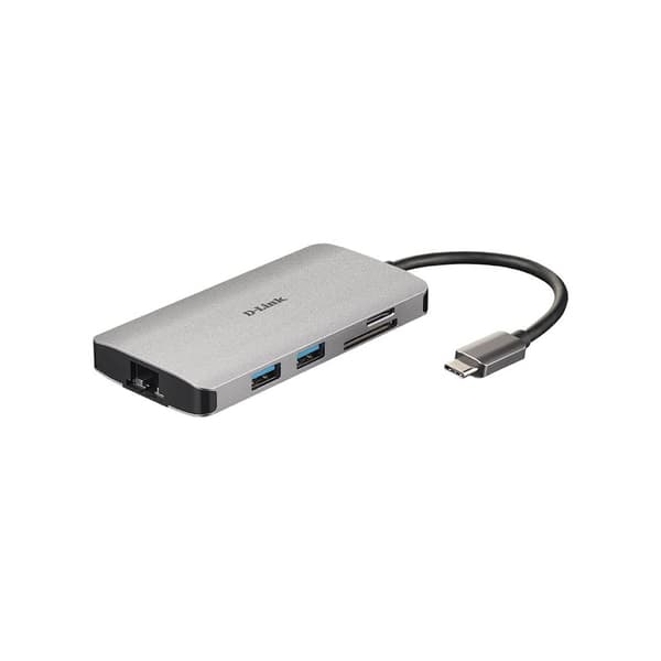D-Link DUB-M810 - dockningsstation - USB-C / Thunderbolt 3 - HDMI - 1GbE