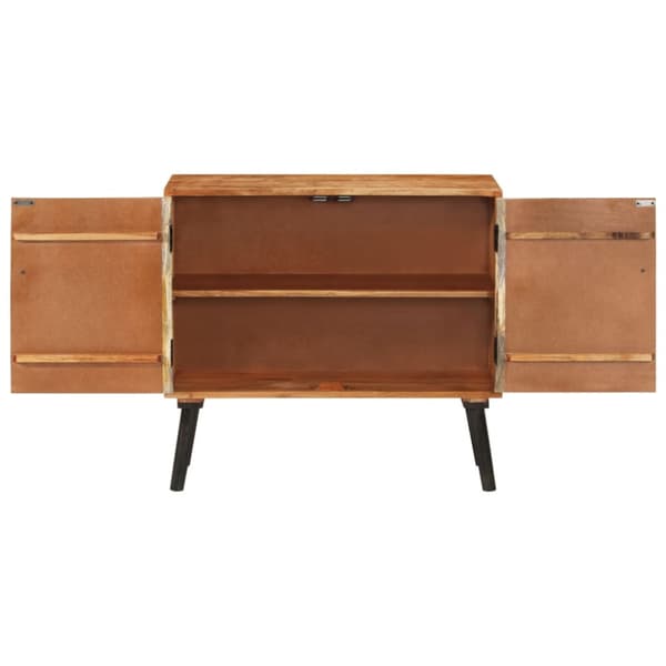 Skänk massivt mangoträ 85x30x75 cm