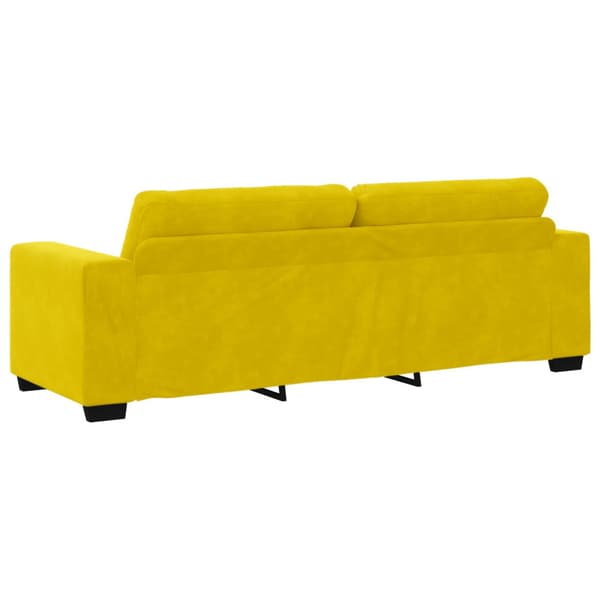 Soffset 3 pcs Gul 221 x 80 x 80 cm Sammet