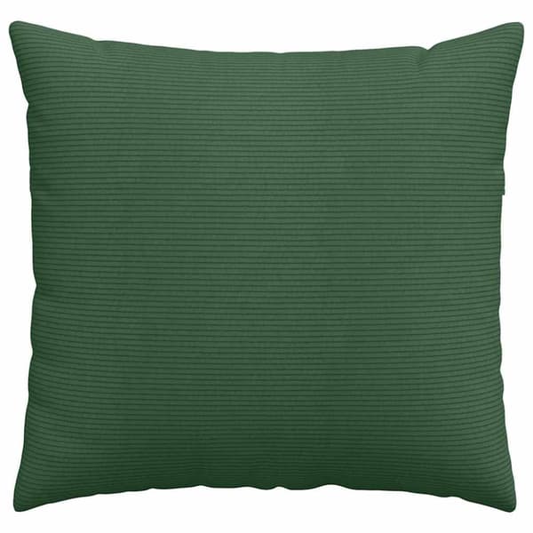 Sofakuddar 2 pcs Mörkgrön 45 x 45 cm Kordread tyg