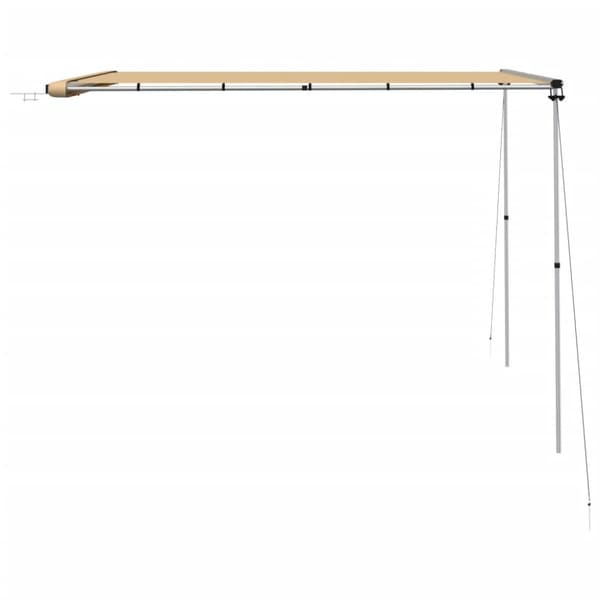 Husvagnsmarkis 3x3x2,15 m beige