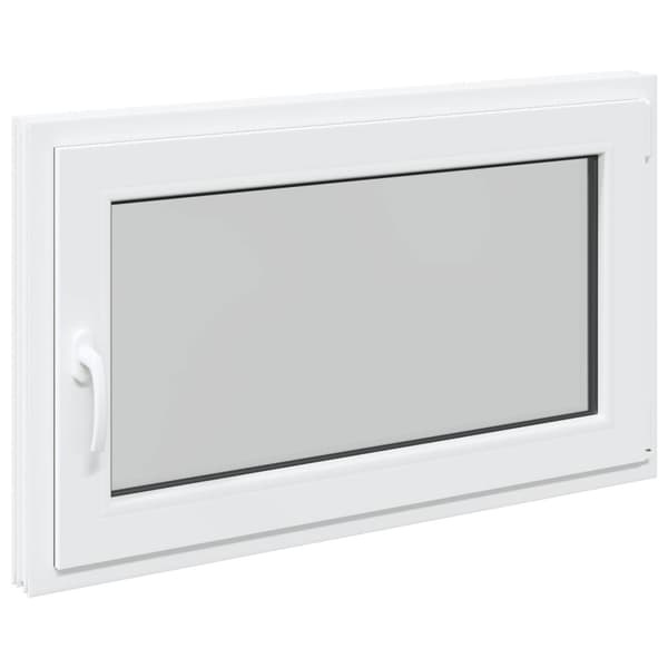 Källarfönster RISOR 100 x 60 cm PVC och glas Vit