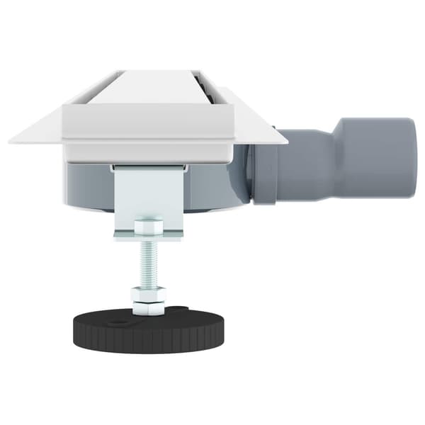 Duschavlopp 2-i-1 med 360° Siphon Silver 80 cm