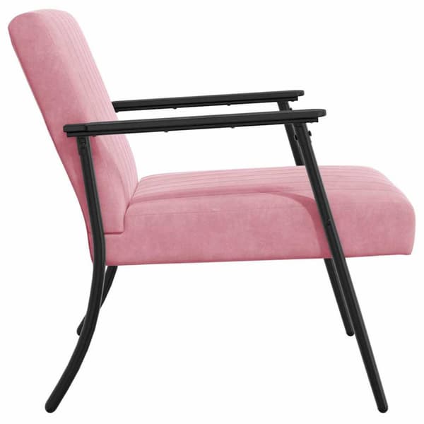 fåtölj Rosa 59 x 75 x 78 cm Sammet
