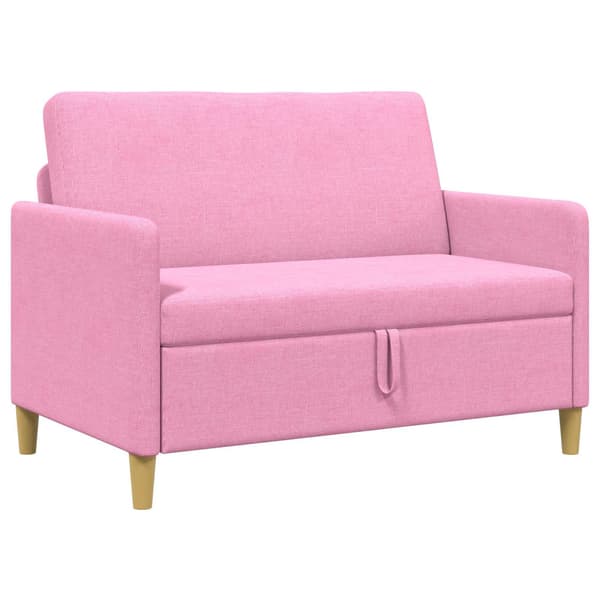 Soffa med förvaring Rosa 122 x 78 x 87 cm Polyester