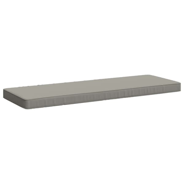 1-delad Bänk Kudde VUGHT 100% Polyester Grå 120 x 40 x 5 cm